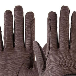 Gants d'équitation en cuir pour hommes et femmes, gants en tissu, best-sellers, vente en gros, gants ajustables, service OEM - Product Image 6