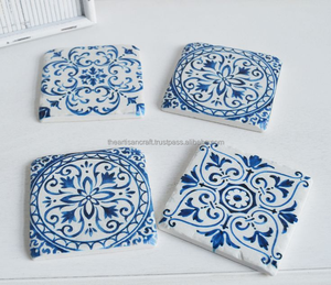 Posavasos de té de madera impreso con logotipo personalizado, hermoso diseño de madera para café, té, cerveza - Product Image 4