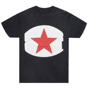 Nuevas camisetas y conjuntos de pantalones cortos negros para hombre con logo personalizado impreso, para ropa de verano a la moda. - Product Image 2