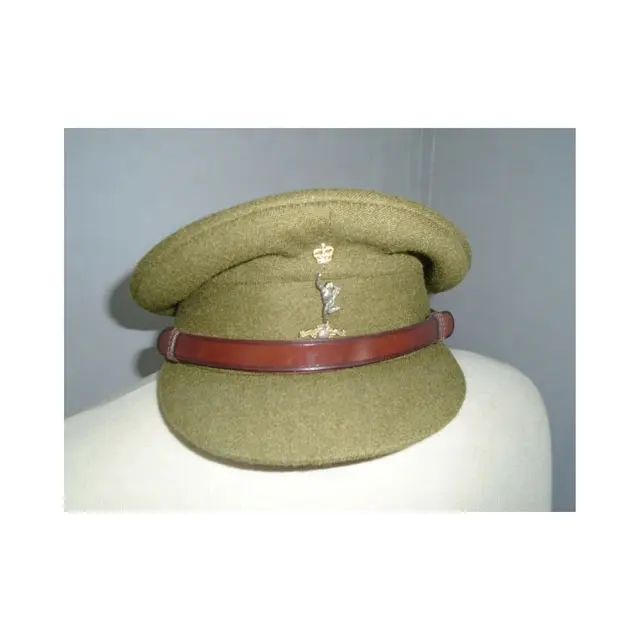 WW2จำลองหมวกพนักงานอังกฤษแบบสั่งทำหมวกสายทองแท่ง