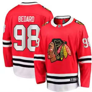 เสื้อฮอกกี้น้ำแข็งแบบสั่งทำพิเศษ น้ำหนักเบา ขนาดใหญ่พิเศษ ปักลายตามสั่ง ขายส่งสำหรับวิทยาลัย ผลิตจากโพลีเอสเตอร์ 100% - Product Image 4