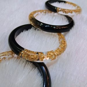 Pulsera de Resina Hecha a Mano con Diseño de Corona Clásica para Mujer, Joyería para Aniversario - H a CRAFT - Product Image 6