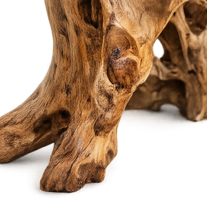 ARTERRA Luxury Teak Root Freeform <b>Console</b> <b>Table</b> Eco-Friendly Durable Living Room Entry Hotel Setup Decor - Product Image 5