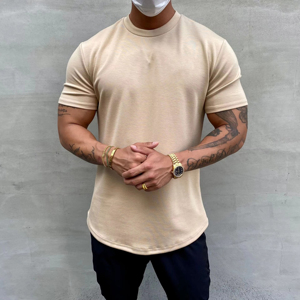 Custom Plain T Shirt For Men Soft Cotton Fabric Casual Comfortable Breathable Short Sleeve Everyday Wear Stylish high demand - Product Image 2