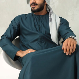 <b>Thobe</b> OEM Supplier Comfortable Long Sleeve Islamic Wear Designed for Private Label and Wholesale Buyers - Product Image 3