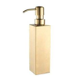Distributeur de savon au design unique, couleur or, design luxueux, monté, qualité supérieure, métal, distributeur de savon pour les mains pour hôtels et restaurants - Product Image 4