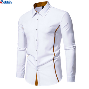 Camisa Casual Premium de Alta Calidad, Diseño Casual, Manga Larga, 100% Algodón, Estampado Multicolor, para Hombre, Cómoda y Transpirable - Product Image 2