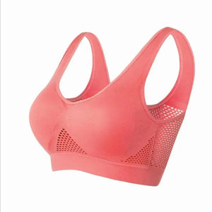 Custom Style Four-Way <b>Stretch</b> Women S M L Cross Back Plain Sports Top Gym Fitness Wear Workout Women Sport <b>Bras</b> - Product Image 5