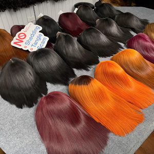 Wholesale Price HD Lace Bone Straight <b>Bob</b> <b>Wig</b> Human Hair Colored <b>Bob</b> <b>Wigs</b> 8-12 Inches Fast Shipping - Product Image 6