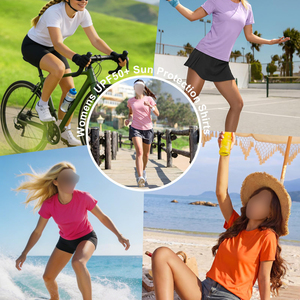 Women Half Sleeve Rash Guard Athletic <b>Compression</b> For Surfing Swimming Fitness Training <b>Shirt</b> Flexible Fabric Quality Sportswear - Product Image 5