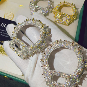 Luxury VVS Moissanite Watch | Iced Out Skeleton Presidential | Passes Diamond Tester Wholesale - Product Image 4