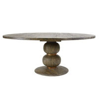 Table basse moderne en forme de boule, couleur et forme personnalisées, matériaux bois et métal, pour la décoration du salon, de la maison ou de la villa.
