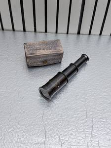 Telescopios de Latón de Alta Calidad, Estilo Antiguo, Caja de Madera Hecha a Mano, Artesanía Coleccionable, Artesanía del Viejo Mundo, Uttarakand - Product Image 1