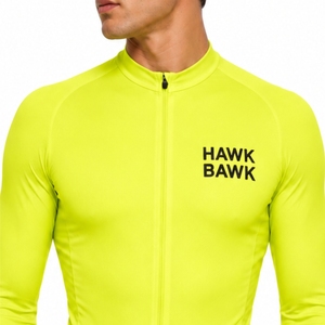 Maillot de ciclismo de manga larga para hombre, para un paseo en bicicleta cómodo por carretera, camiseta de ciclismo moderna para ciclistas activos al aire libre - Product Image 4