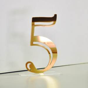 Luxury Metal Place <b>Card</b> Holders <b>Table</b> Numbers for Wedding and Party Supplies - Product Image 5