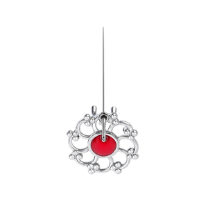 Pendiente de Nariz con Forma Redonda de Plata de Ley 925 de Indian Mores para Mujeres y Niñas - Product Image 3