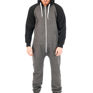 Family Matching Fleece Breathable Hooded JumpSuits One Pieces <b>Pajamas</b> <b>For</b> <b>Men's</b> High Quality Sleepwear Jumpsuit - Product Image 2