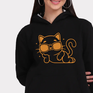 casual style with drawstring hood soft cozy fabric material and long sleeve comfortable design Warm women pullover hoodie - Product Image 5