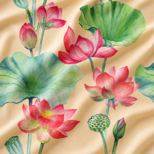 Rose Sauvage Muslin Maison de Rose Pure Muslin Fioritura Rose Digital Muslin Vintage Botanica Pure Muslin Atelier Rose Imprimé - Product Image 4