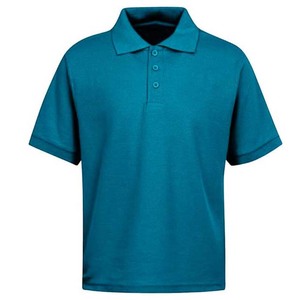 Chemises polo pour hommes en coton, manches courtes, avec broderie et impression de logo sur mesure, différentes couleurs, différentes tailles, en vente. - Product Image 2