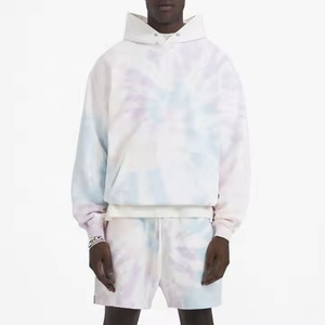 Sudadera con Capucha Tie Dye para Hombre, Estilo Casual, Antiarrugas, de Alta Calidad, 100% Algodón, Invierno, Hecho a Medida - Product Image 1