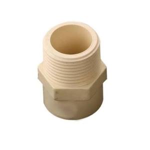 Adaptador Roscado Macho de CPVC |   Accesorio de Tubería Recta Flexible de Alta Presión en Pulgadas |   Norma ASTM - Product Image 1