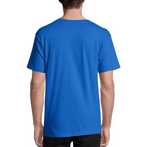 Fabricant de t-shirts OEM fournissant des t-shirts personnalisés avec logo, en gros, différents choix de tissus, t-shirt homme 100% coton, séchage rapide - Product Image 4