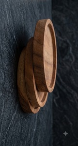 Posavasos de madera hechos a mano, reutilizables y resistentes al calor para comedor y oficina al mejor precio - Product Image 4