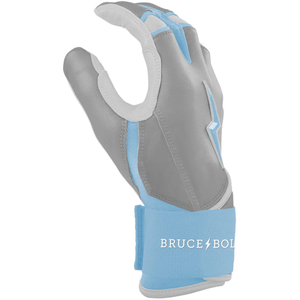 Hot Sale Professional Baseball/Softball Batting Gloves Custom Logo Design Cowhide Leather Ambidextrous <b>Hook</b> Loop Closure - Product Image 4