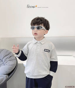 BEEMO - Conjuntos de Ropa Casual de Invierno para Niños al por Mayor, Conjunto de Dos Piezas de Primavera y Otoño para Niños, Ropa de Moda para Niños Pequeños - Product Image 1