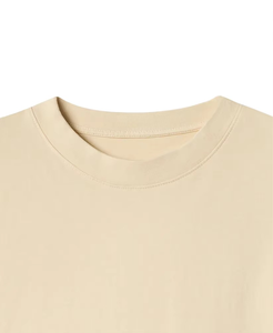 Camisetas de hombre de algodón 100% de alta calidad, transpirables, con hombros caídos, ajuste holgado, oversize, ligeras, con logotipo personalizado, al por mayor. - Product Image 2
