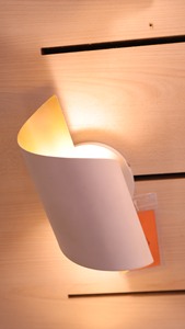 Modern White Plastic <b>Wall</b> Lamp Cylindrical Shade LED 2700K Warm <b>Light</b> Indoor Living Room Lighting <b>Switch</b> Control E27 - Product Image 5