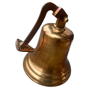 Large <b>Brass</b> Church <b>Bell</b> Handmade Nautical Dinner <b>Bell</b> traditional - Product Image 2