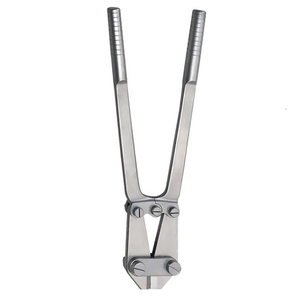 Cortador de Varillas Ortopédicas de Grado Quirúrgico, de Doble Acción, Acabado Mate, Ajustable, de Acero Inoxidable, Herramienta para Cortar Alambre Óseo - Product Image 4
