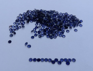 Iolite Naturelle Élégante Ronde 4 mm Bleu Violet pour la Fabrication de Bijoux en Gros B2B et les Créations de Bijoux Personnalisés - Product Image 1
