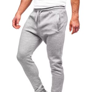 Men's Mid Waist Winter <b>Work</b> Pants Elastic Waist Lightweight Straight OEM Service Canvas <b>Trousers</b> for Outdoor Jogging - Product Image 3
