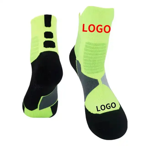 Calcetines Deportivos de Algodón de Alta Calidad para Hombre y Mujer, Diseño Personalizado con Logotipo, Moda Urbana, OEM, ODM, Venta al Por Mayor, Jacquard - Product Image 1