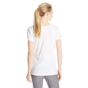 T-shirts basiques personnalisés pour femmes, imprimés, été, uni, 100% coton, col rond, fabriqués au Pakistan - Product Image 2