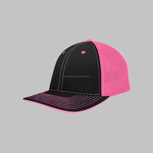 OEM High Quality Logo Embroidery Plain 5 Panel Structured Fitted Unisex Baseball Sports Cap <b>Hats</b> Wholesale Custom Sports Caps - Product Image 5