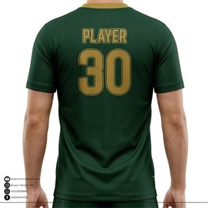 Maillots de football personnalisés haut de gamme, sublimation, design drapeau, 100% polyester, anti-humidité, fournisseur OEM en gros pour équipes - Product Image 2