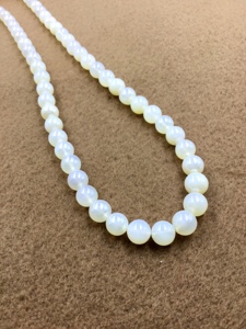 Cuentas de ónix natural recubiertas para la elaboración de joyería fina, collar de piedras preciosas - Product Image 5