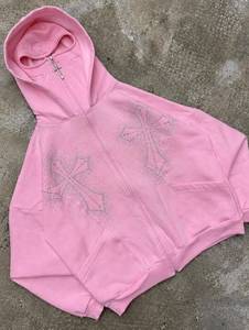 Oem <b>Hoodie</b> Custom Contract <b>Stitch</b> Designer Clothes <b>Oversize</b> Men's Hoodies and Sweatshirt Sets - Product Image 2