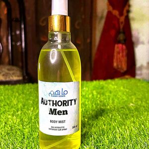 สเปรย์น้ำหอมสำหรับผู้ชาย Authority Men ขนาด 300 มล. ขวด PET หัวปั๊มสีทอง กลิ่นหอมติดทนนาน ดับกลิ่นกาย ให้ความรู้สึกสดชื่น - Product Image 5