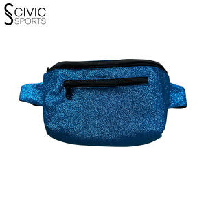 Moda hombres mujeres correr cinturón bolsa poliéster nailon impermeable cremallera cierre divertido paquete bandolera cintura para viajes deportes - Product Image 1