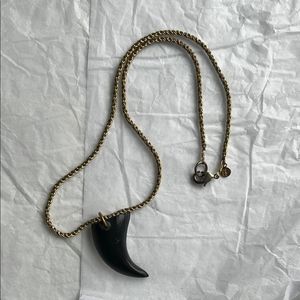 Natural horn crafted Necklace Geometric Pendant Bohemia Style Unisex Jewelry Set women neck wear jewelry - Product Image 2
