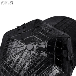 Casquette en cuir personnalisée pour adulte, style streetwear décontracté, hip-hop, entièrement sur mesure, dernier cri, service OEM ODM - Product Image 5
