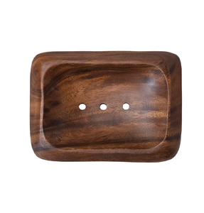 Wood <b>Soap</b> Holder 3 PCS In Drain Crafts Top Quality Wood <b>Soap</b> Holder Easy To Clean Bathroom <b>Soap</b> Holder - Product Image 6
