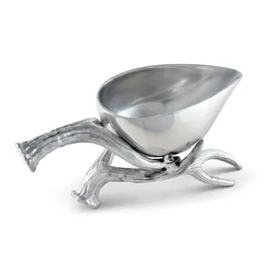 Premium Mirror Finish Ceramic Bowl Luxury Decorative <b>Table</b> Bowl Home Use Pedestal Bowl Safe Plated Zahid Exports American Style - Product Image 3