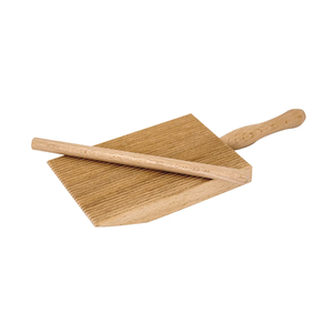 Outil à pâtes en bois de qualité supérieure pour la cuisine : Spatule à gnocchis et à pâtes faits maison, en promotion - Product Image 4