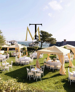 Carpa para Eventos al Aire Libre, Tipo Pagoda, Doble Capa de Tela de Algodón, Resistente al Viento, Protección UV, Ignífuga (DIN4102), Tres Estaciones, MSI - Product Image 3